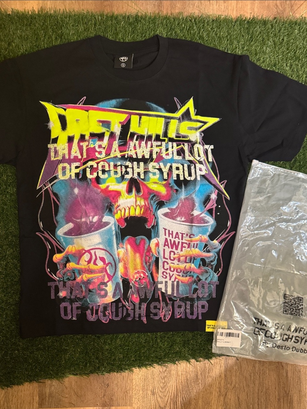 That’s a awful lot of cough syrup shirt